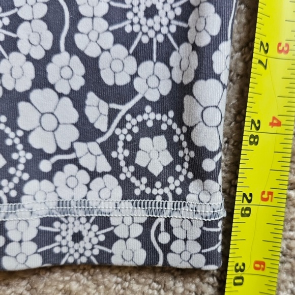 Lululemon 🔥Wunder Under Twiggy Nimbus Floral Leggings EUC size 2 full length - Picture 9 of 10